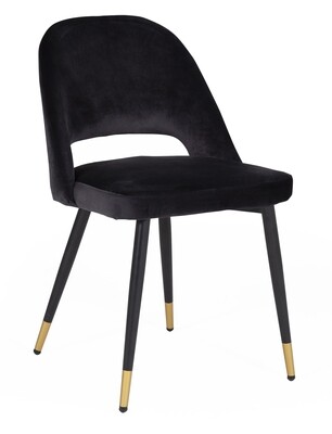 Brianna Dining Chair - Black | Grey | Mustard | Navy | Rust