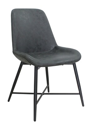 Charlotte Dining Chair - Grey | Tan Charlotte Dining Chair - Grey | Tan