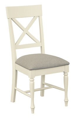 Meghan Dining Chair - Padded Seat | Cream Meghan Dining Chair - Padded Seat | Cream