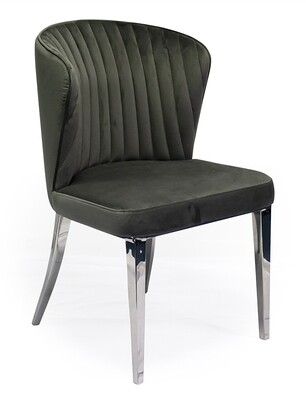 Ottavia Dining Chair - Grey | Mink