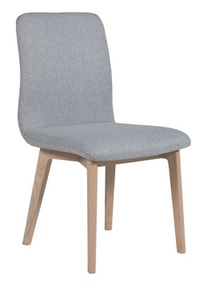Marlow Dining Chair - Grey | Natural
