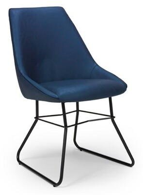 Cooper Dining Chair - Blue | Ochre | Grey | Wax Tan | Wax Grey