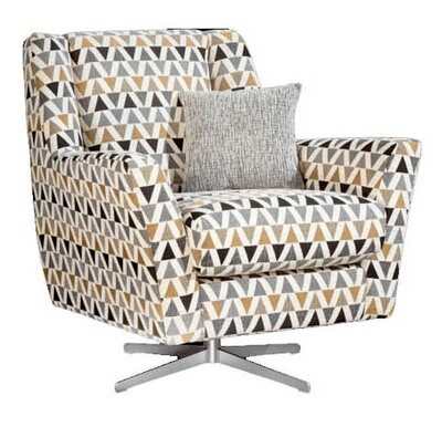 Vegas Fabric Twister Armchair