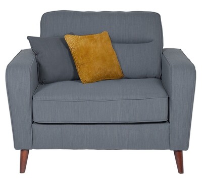 Everett Snuggle Chair - Charcoal | Indigo