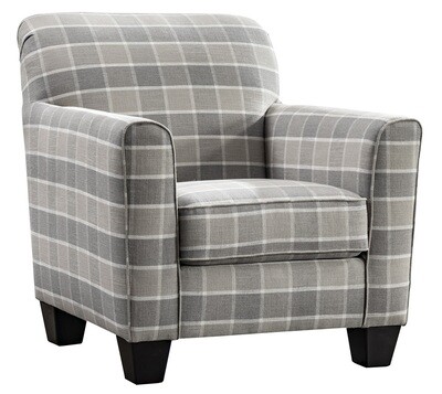 Braemar Accent Armchair - Soft Grey | Lemon Check Braemar Accent Armchair - Soft Grey | Lemon Check
