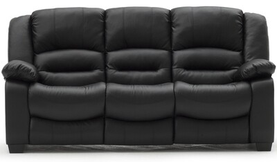 ​Barletto 3 Seater Sofa - Black | Brown | Grey