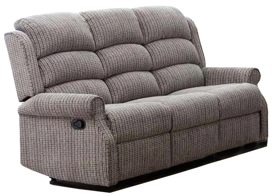 Windsor 3 Seater Recliner - Latte | Natural