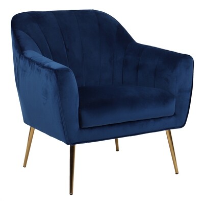 Kelly Velvet Accent Chair - Green | Mustard | Navy Kelly Velvet Accent Chair - Green | Mustard | Navy
