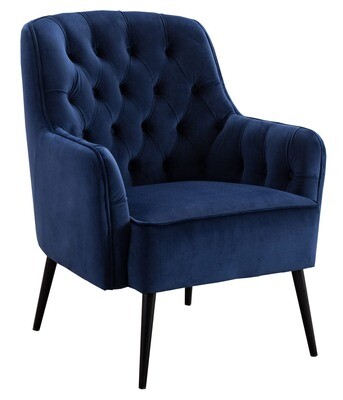 Miley Lounge Chair - Royal Blue | Mulberry | Charcoal Pirate | Harvest Pumpkin