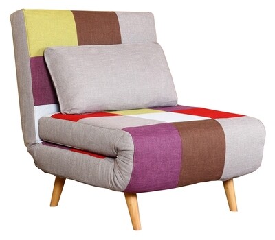 Kendal Single Sofa Bed - Multi Coloured