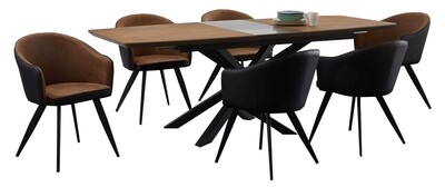 San Remo Dining Set - Including 6 Chairs San Remo Dining Set - Including 6 Chairs