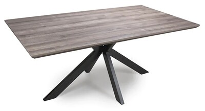 Manhattan 1.8 Metre Dining Table - Grey | Oak | Light Walnut