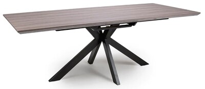 Manhattan Extending Dining Table - 1.8 to 2.2 Metre - Grey | Oak | Light Walnut