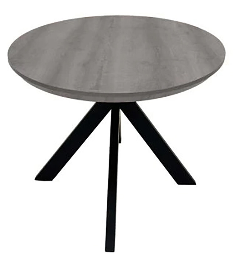 Manhattan Round 1.2m Dining Table - Grey | Oak | Light Walnut