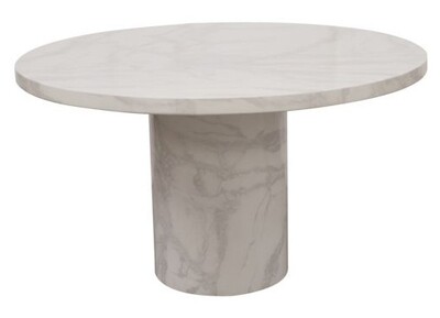 ​Carra Round Marble Dining Table