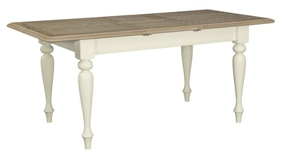 Meghan 1.4 Meter Extension Table - Oak | Cream