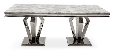 Arturo Grey Marble Table -  1.6m | 1.8m |  2m