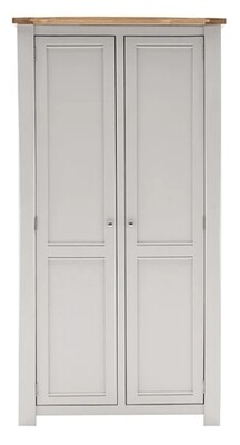 Amberly Two Door Wardrobe - Grey Oak