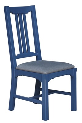 Marine Dining Chair - Marine Blue | Oak Marine Dining Chair - Marine Blue | Oak