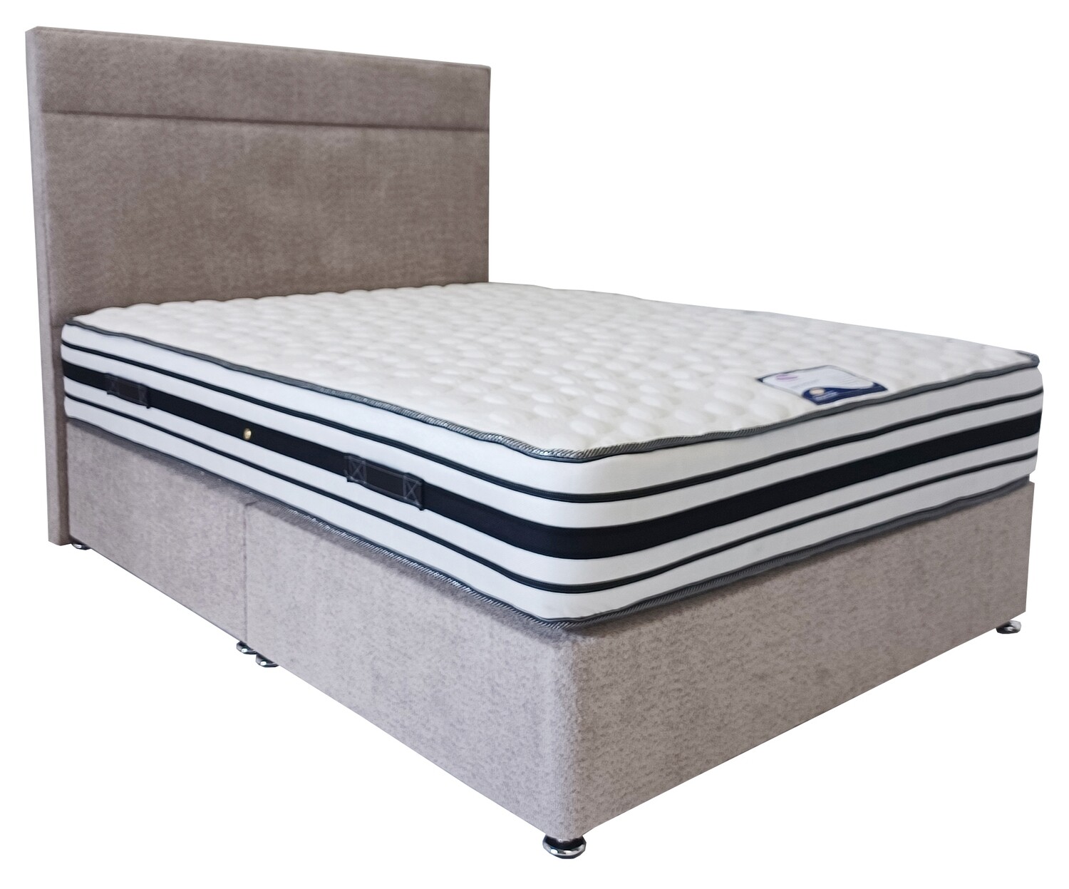 Visco Pocket 4ft 6&quot; Divan Bed By Homelee