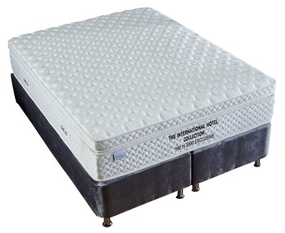 H3000 6ft Divan Bed | Firm Mattress | International Hotel Collection