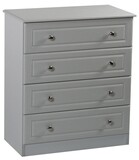 Grey Ash 4 Drawer Chest