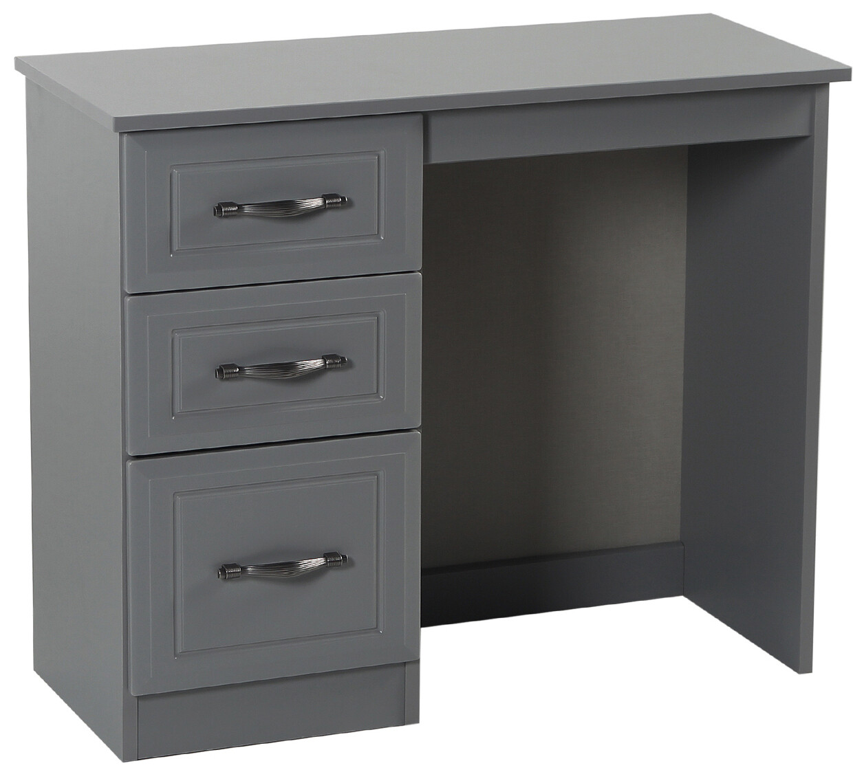 Metro Vanity Desk - Grey | White
