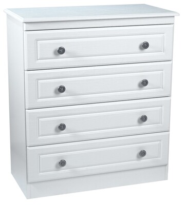 Snowdon White 4 Drawer Chest