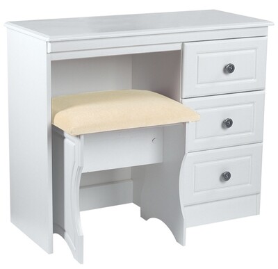 Snowdon White Vanity Desk