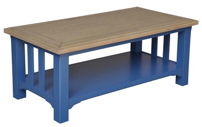 Marine Coffee Table - Marine Blue | Oak