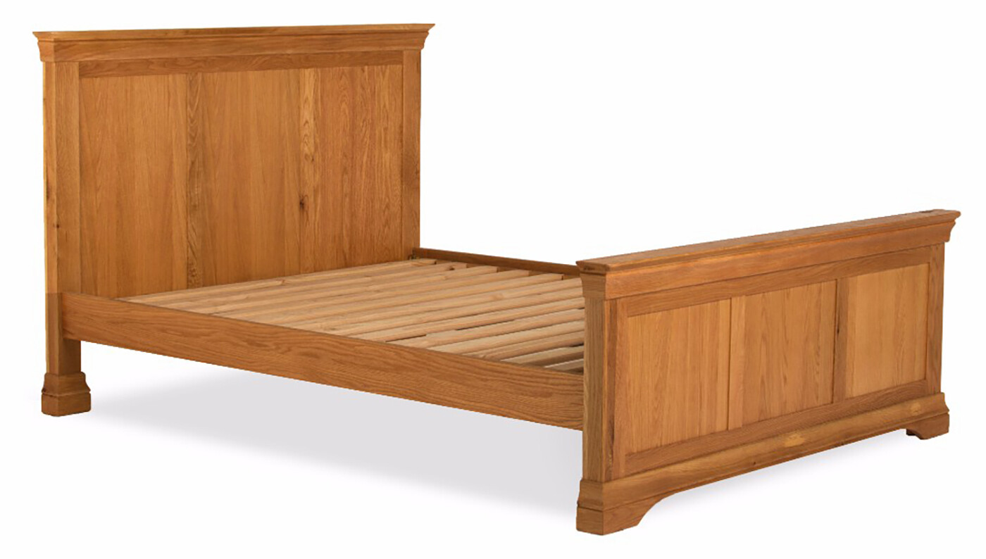 Delta Oak Bed Frame - 4ft 6&quot; | 5ft | 6ft