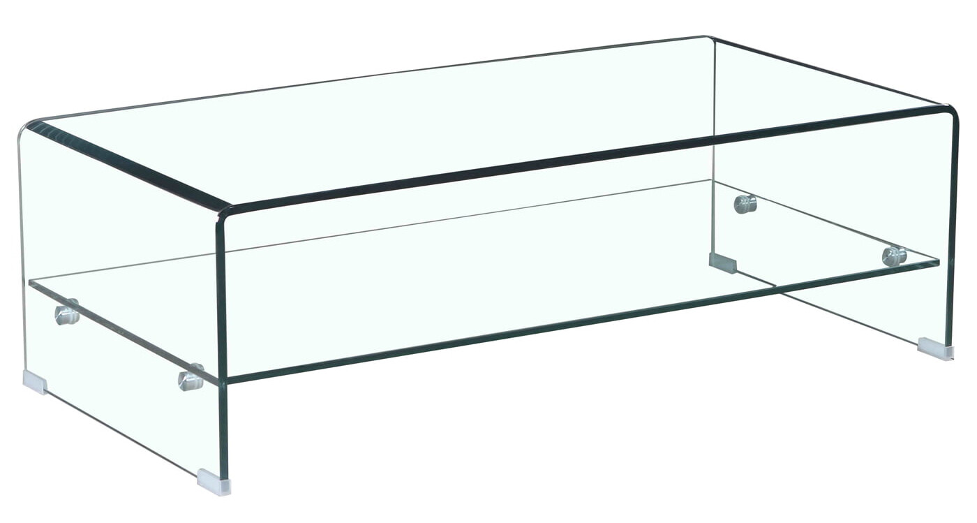 Elena Glass Coffee Table Caffreys Affordable Home Furniture