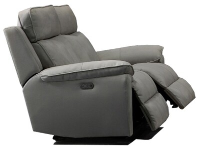 Continental Electric 2 Seater - Light Grey | Navy Blue