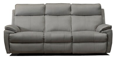 Continental Electric 3 Seater - Light Grey | Navy Blue