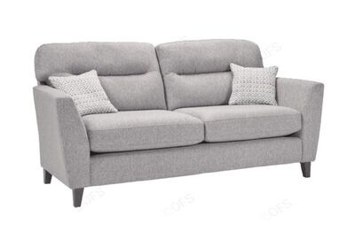 Clara 3-2-1 Sofa Set - Gunmetal Foot Option Clara 3-2-1 Sofa Set - Gunmetal Foot Option