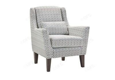 Clara Accent Chair - Gunmetal Feet Clara Accent Chair - Gunmetal Feet