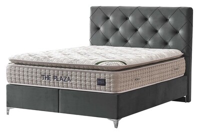 Plaza 6ft Divan Bed | Medium Mattress | International Hotel Collection