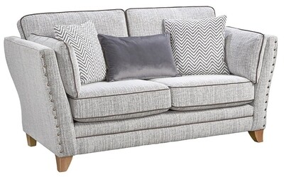 Athena 2 Seater High/Pillow Back Sofa - Grey | Marine | ​Silver | Taupe
