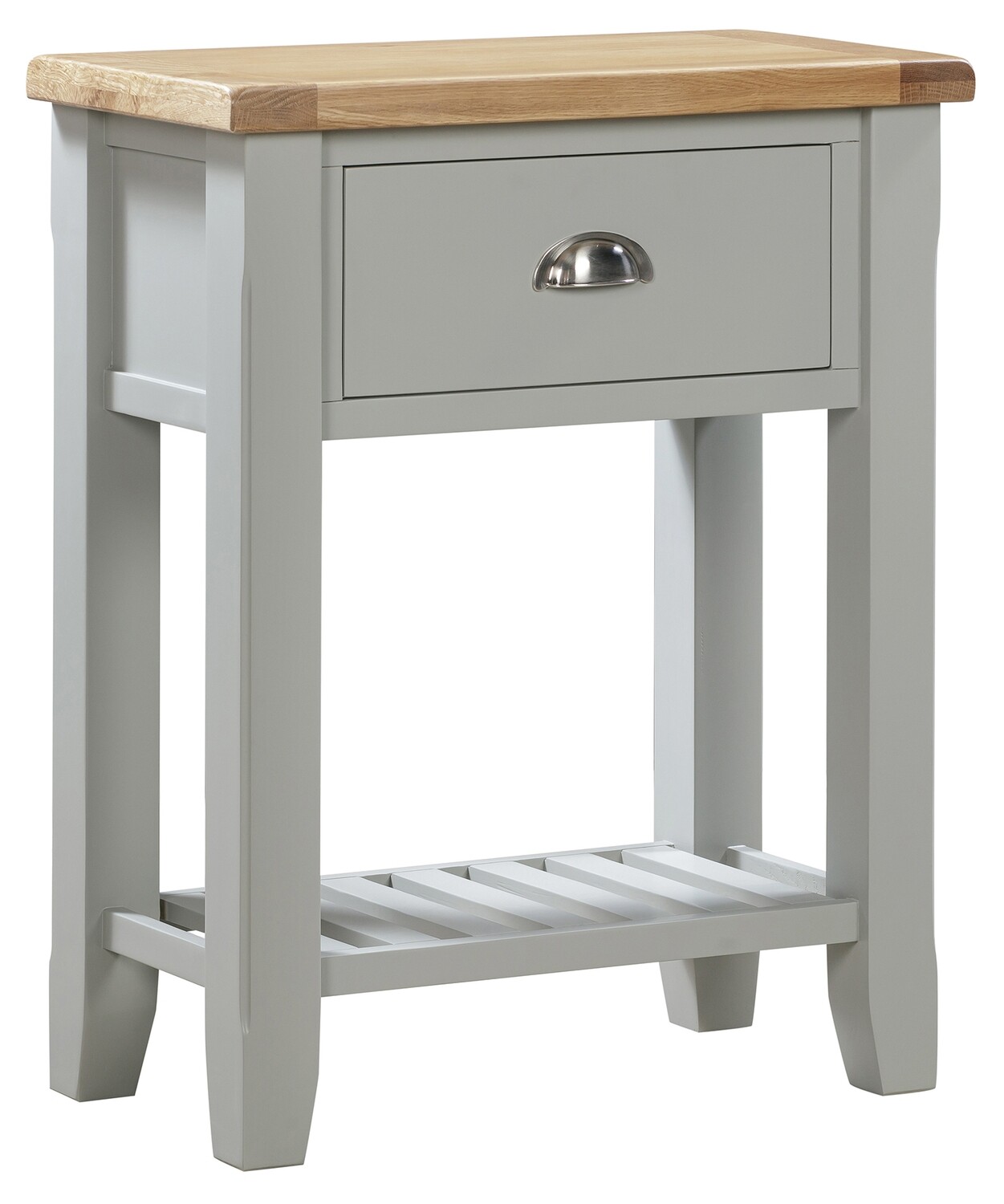 Grey small console table deals