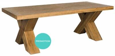 Maximus Dining Table - French Grey | Oak