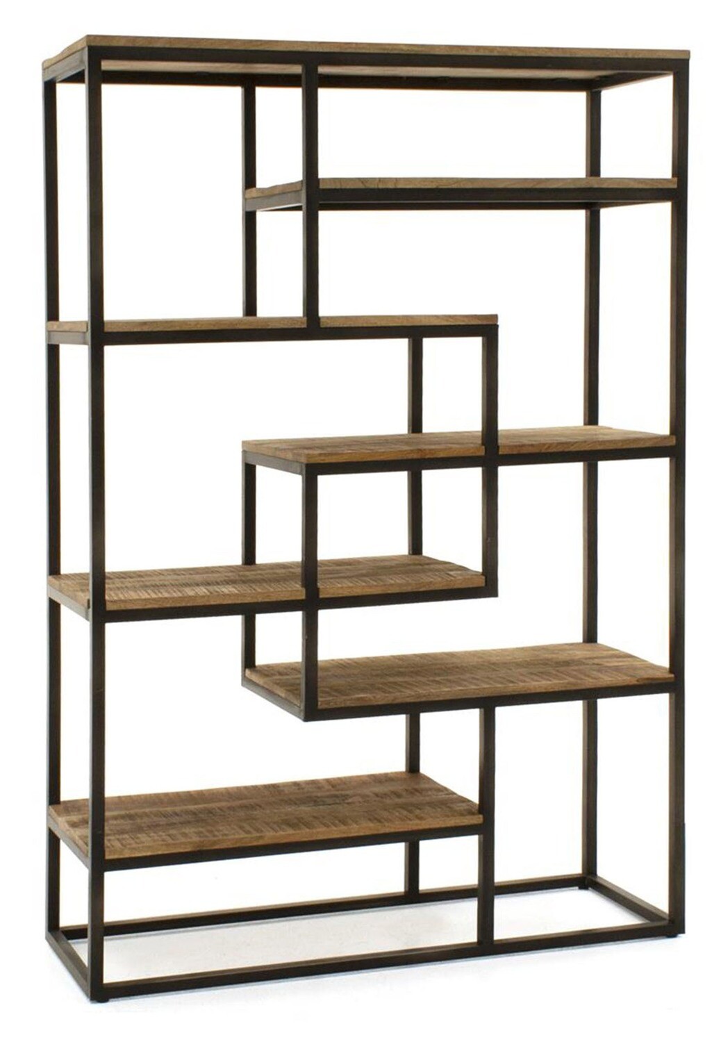 Charlotte Oak Bookcase 7 Shelves