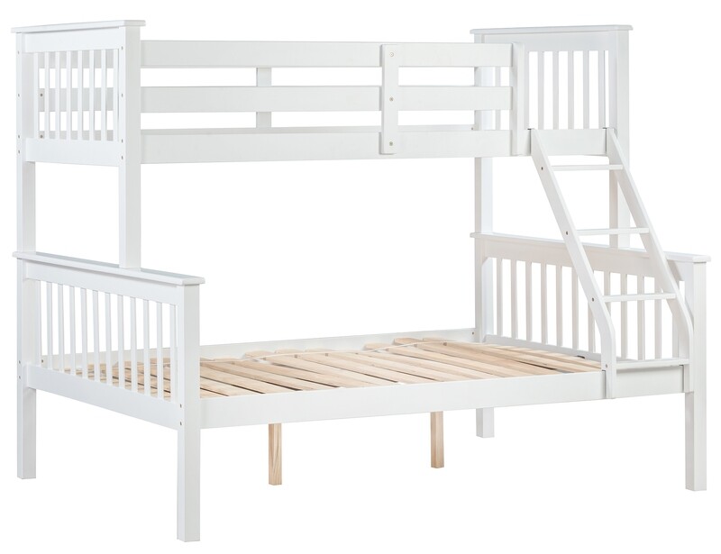 Ember Triple Bunk Bed with Two Classic Touch Mattresses