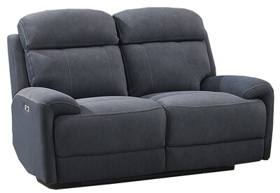 Campbell 2 Seater Sofa - Charcoal​ | Mink