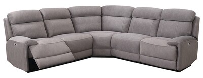 Campbell Corner Sofa - Charcoal​ | Mink