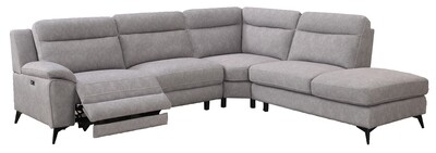Alora Chaise Corner Suite - Grey