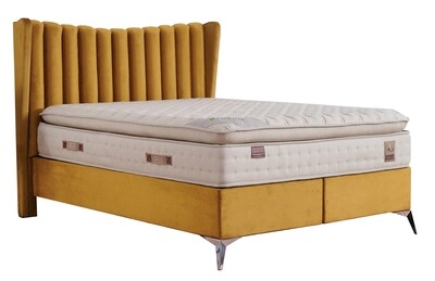 Morgan Storage Ottoman Bed - Rust