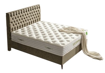 The Vegan Life 5ft Divan Bed | Medium Mattress | The Sustainable Collection
