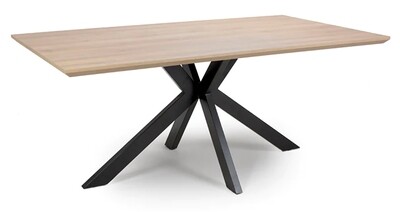 Manhattan Extending Dining Table 1.4m to 1.8 Metre - Grey | Oak | Light Walnut