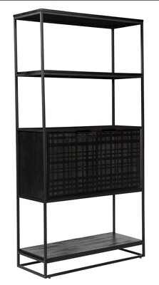 Fusion Bookcase - Black