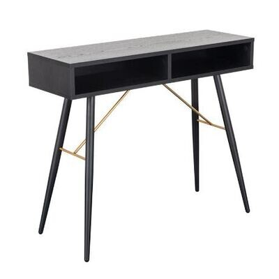 Barcelona Console Table - Black &amp; Copper